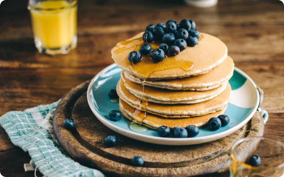 blueberry-pancakes